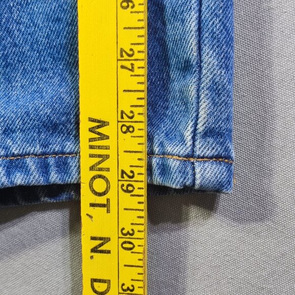 L.L.Bean Double L® Jeans, Relaxed Fit, Flannel-Lined men's size 36X29 denim blue - Picture 11 of 12